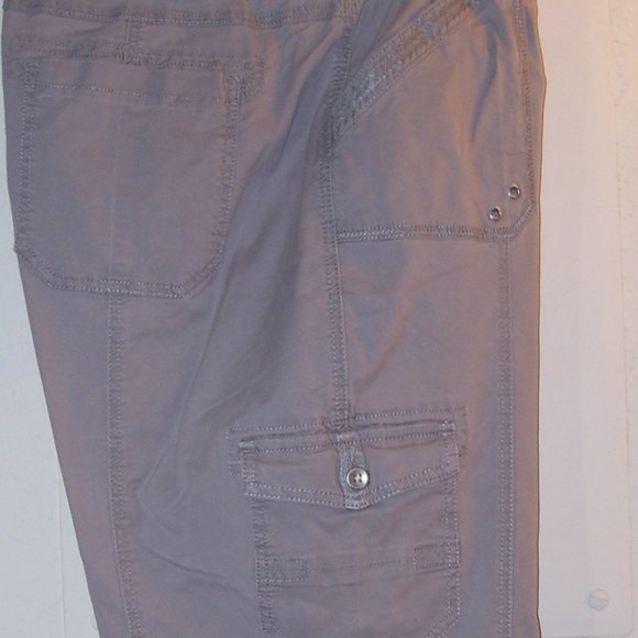 Westport Grey Cotton Blend Cargo Pants Size XL - Picture 13 of 13